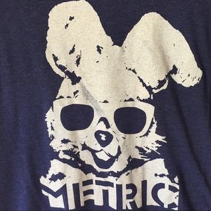 METRIC Bunny Concert Tee